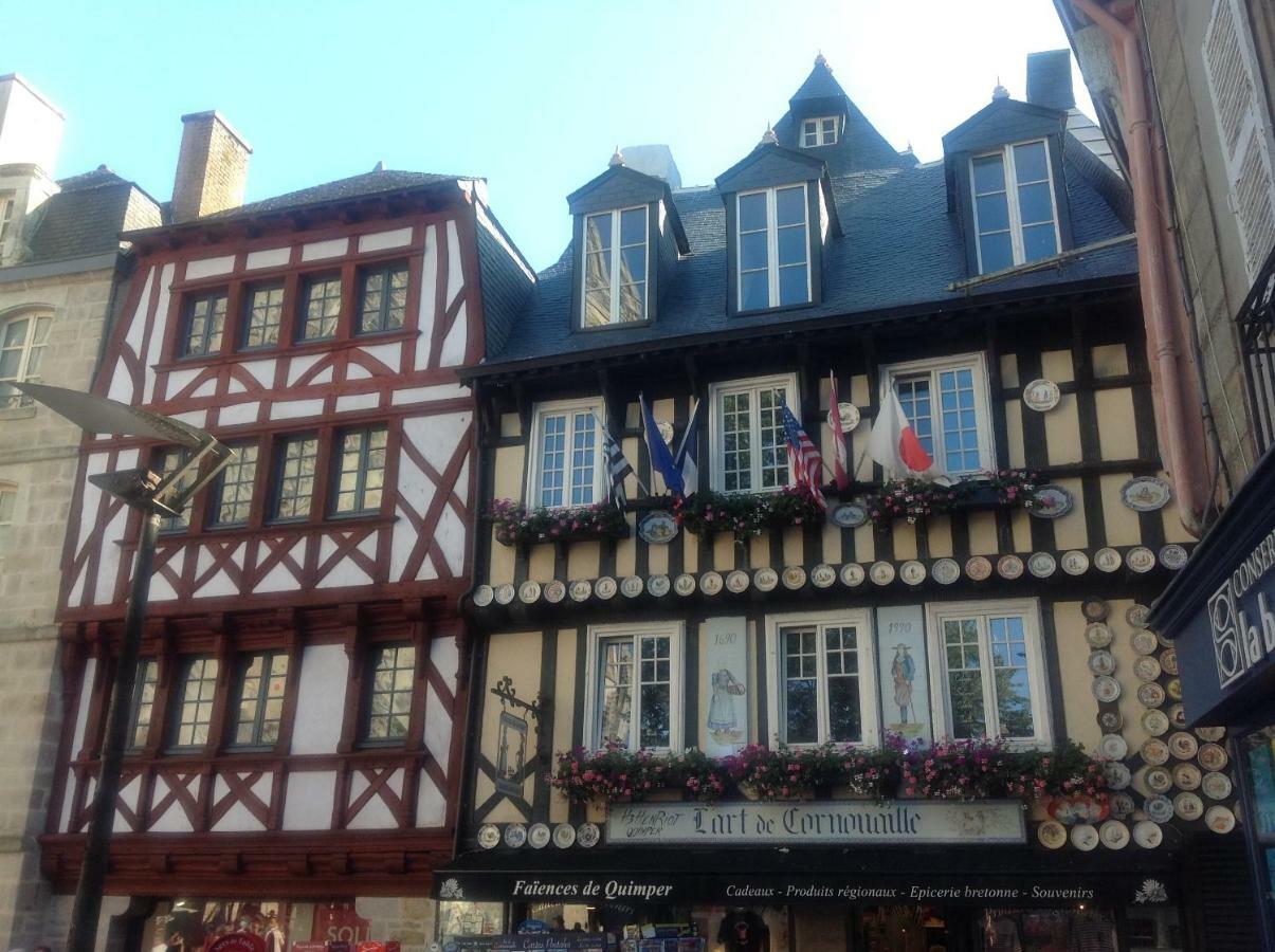 Le Vieux Quimper Classe*** Apartment Bagian luar foto